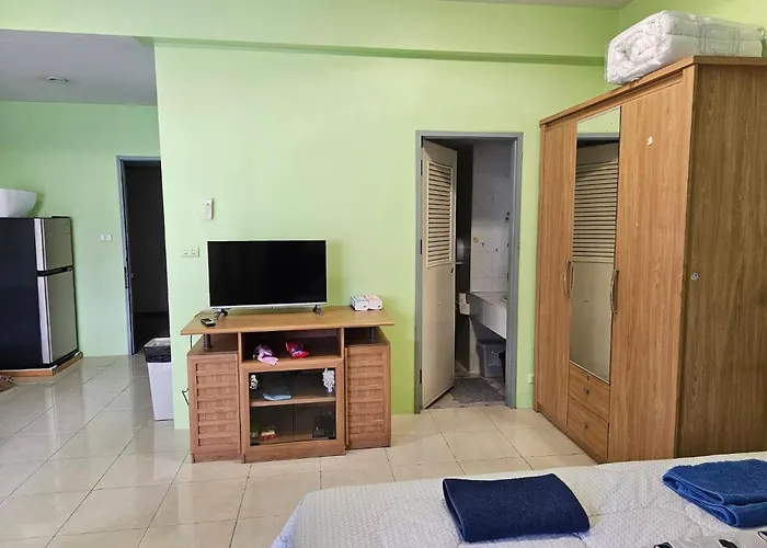 Appartement Cozy 1br Walk To Bts And Airport Rail Link Close To Malls M207