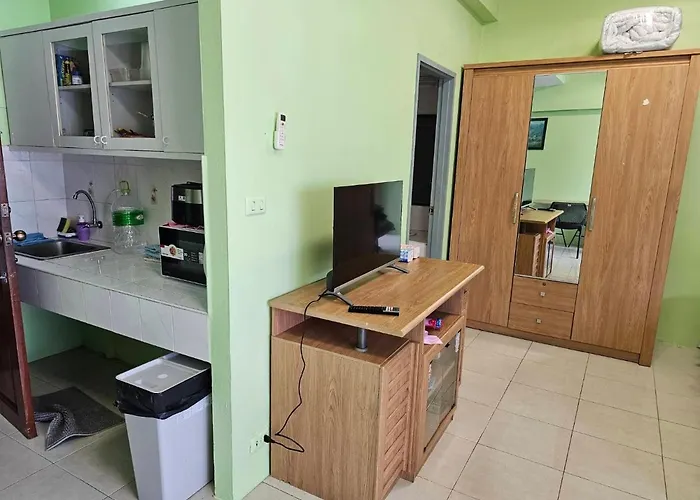 Cozy 1br Walk To Bts And Airport Rail Link Close To Malls M207 Appartement