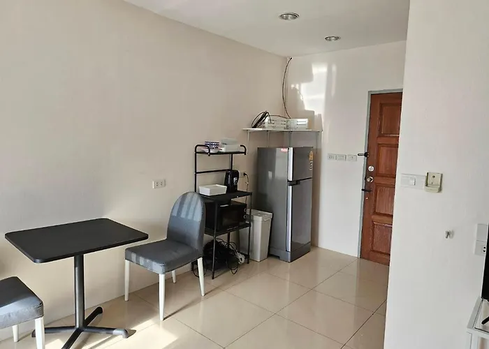 Cozy 1br Walk To Bts And Airport Rail Link Close To Malls M207 *