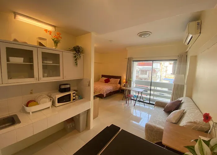 Cozy 1br Walk To Bts And Airport Rail Link Close To Malls M207 Appartement Bangkok