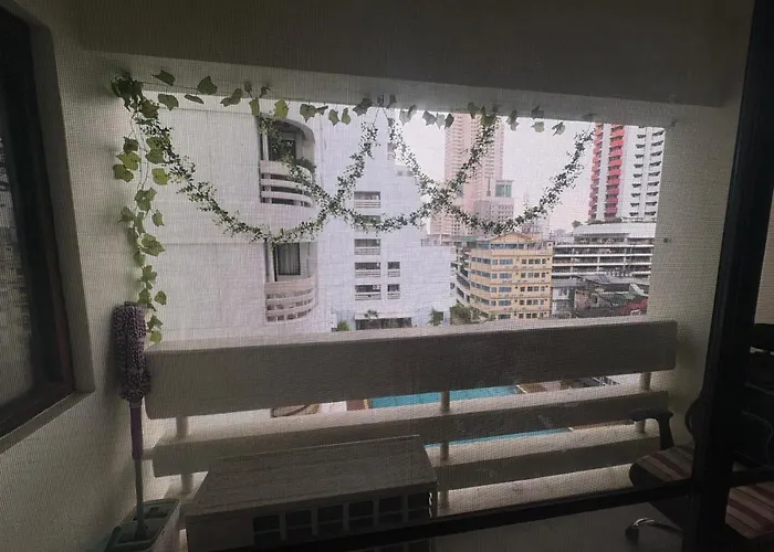 Cozy 1br Walk To Bts And Airport Rail Link Close To Malls M207 *